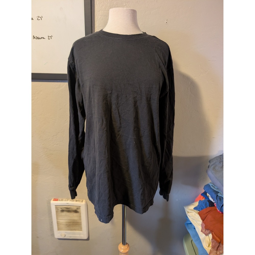 Mens Black Long sleeve Carhartt‎ shirt sz M